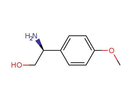 Molecular Structure of 191109-48-5 ((S)-b-AMino-4-Methoxy-benzeneethanol)