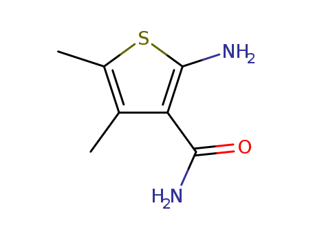 2-AMINO-4,5-DIMETHYLTHIOPHENE-3-CARBOXAMIDE(51486-04-5)
