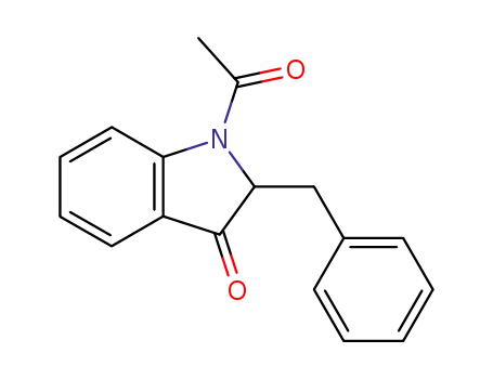 1-Acetyl-2-benzyl-3-oxo-2,3-dihydroindole