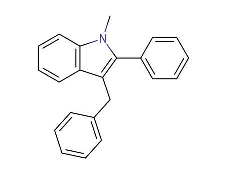 3-benzyl-1-methyl-2-phenyl-1H-indole