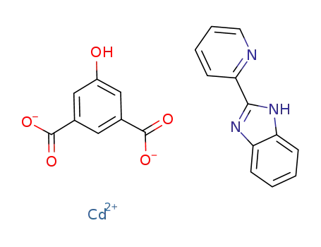 [Cd(5-hydroxyisophthalic acid)(2-(2-pyridyl)benzimidazole)]<sub>n</sub>