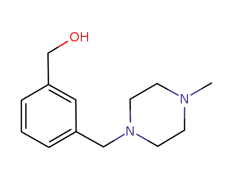 Molecular Structure of 622381-66-2 ([3-[(4-METHYLPIPERAZIN-1-YL)METHYL]PHENYL]METHANOL)