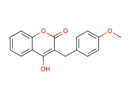 2H-1-Benzopyran-2-one, 4-hydroxy-3-[(4-methoxyphenyl)methyl]-