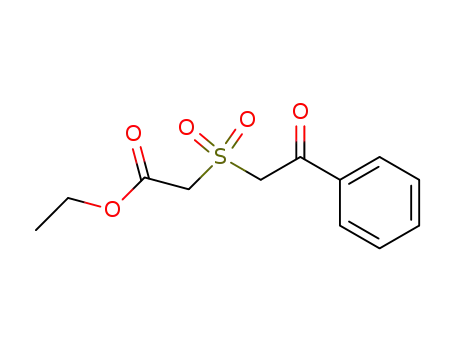 ethyl 2-(2-oxo-2-phenylethylsulfonyl)acetate