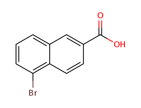 2-Naphthalenecarboxylicacid, 5-bromo- cas  1013-83-8