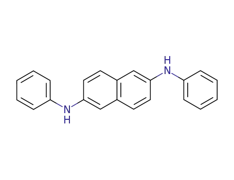Molecular Structure of 6410-02-2 (N,N'-Diphenyl-2,6-naphthylenediamine)