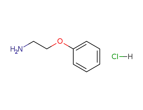Molecular Structure of 17959-64-7 (2-PHENOXYETHYLAMINEHCL)