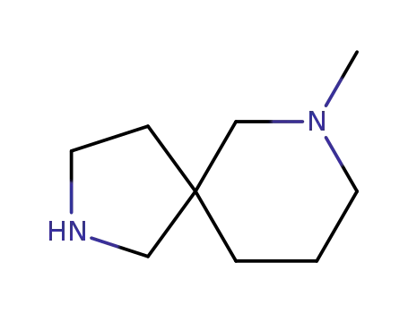 Molecular Structure of 1086395-12-1 (7-methyl-2,7-diazaspiro[4.5]decane dihydrochloride)