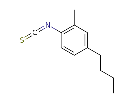 Molecular Structure of 175205-37-5 (4-N-BUTYL-2-METHYLPHENYL ISOTHIOCYANATE)