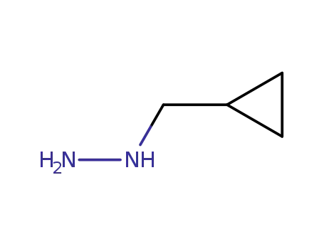 Molecular Structure of 40487-93-2 (CYCLOPROPYLMETHYL-HYDRAZINE)