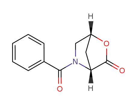 2-Oxa-5-azabicyclo[2.2.1]heptan-3-one, 5-benzoyl-, (1R,4R)-