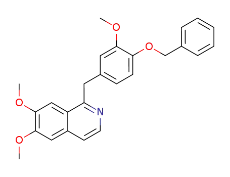 1-(4-(benzyloxy)-3-methoxybenzyl)-6,7-dimethoxyisoquinoline