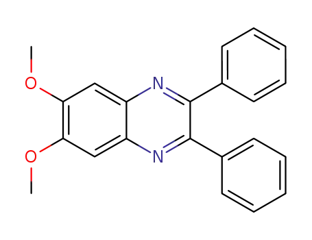 Molecular Structure of 32388-01-5 (6,7-dimethoxy-2,3-diphenylquinoxaline)