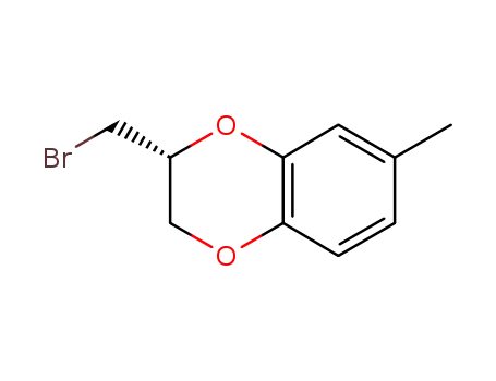 Molecular Structure of 1233025-36-9 (2-(Bromomethyl)-7-methyl-2,3-dihydrobenzo[b][1,4]dioxine)