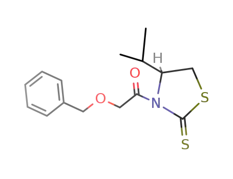 (S)-N-(2-benzyloxyacetyl)-4-isopropyl-1,3-thiazolidine-2-thione