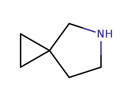 Molecular Structure of 185-50-2 (5-Azaspiro[2.4]heptane Trifluroacetate)