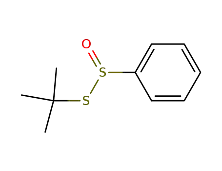 Molecular Structure of 63752-74-9 (Benzenesulfinothioic acid, S-(1,1-dimethylethyl) ester)