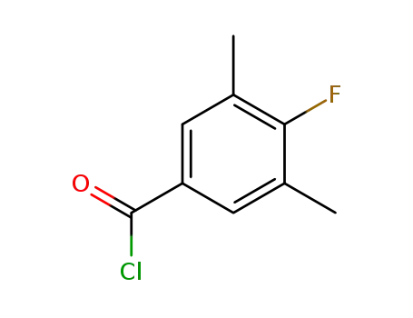 4-fluoro-3,5-dimethylbenzoyl chloride