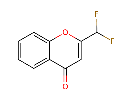 4H-1-Benzopyran-4-one, 2-(difluoromethyl)-