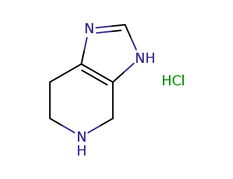 Molecular Structure of 879668-17-4 (4,5,6,7-Tetrahydro-1H-pyrazolo[3,4-c]pyridine HCl)