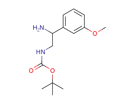 [2-아미노-2-(3-메톡시-페닐)-에틸]-탄산 tert-부틸 에스테르