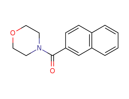 Molecular Structure of 26162-88-9 (morpholino(naphthalen-2-yl)methanone)