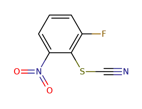 1-fluoro-3-nitro-2-thiocyanatobenzene