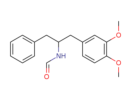 N-[1-benzyl-2-(3,4-dimethoxyphenyl)ethyl]formamide