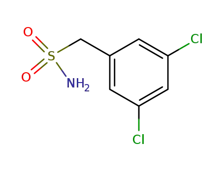 Molecular Structure of 848072-17-3 (Benzenemethanesulfonamide, 3,5-dichloro-)