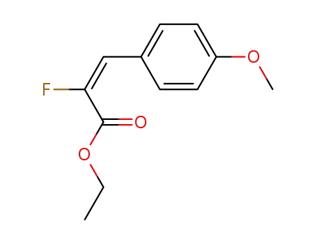 (E)-ethyl 2-fluoro-3-(4-methoxyphenyl)-2-propenoate