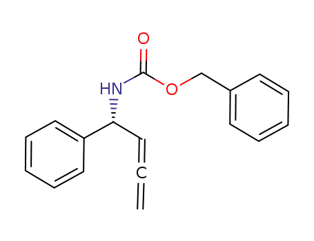 Molecular Structure of 1353682-15-1 (benzyl (R)-(1-phenylbuta-2,3-dien-1-yl)carbamate)