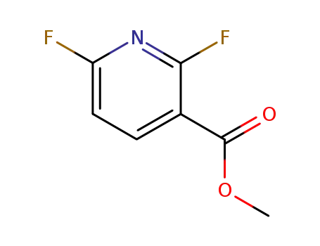 Molecular Structure of 117671-02-0 (METHYL 2,6-DIFLUORONICOTINATE)
