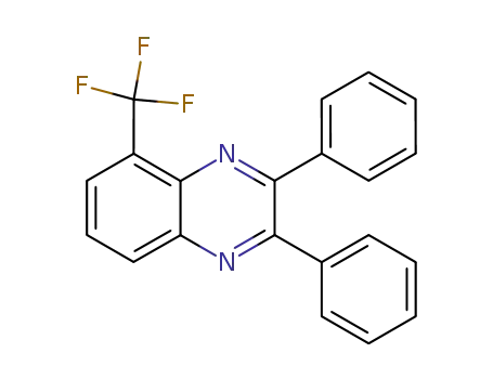 Molecular Structure of 389-61-7 (2,3-diphenyl-5-(trifluoromethyl)quinoxaline)