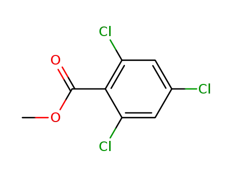 Molecular Structure of 86569-78-0 (methyl 2,4,6-trichlorobenzoate)