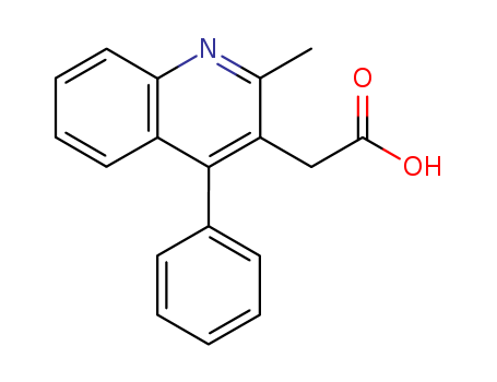 (2-Methyl-4-phenyl-3-quinoliniumyl)acetate