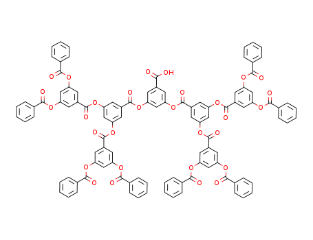Benzoic acid, 3,5-bis[[3,5-bis[[3,5-bis(benzoyloxy)benzoyl]oxy]benzoyl]oxy]-
