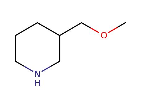 Molecular Structure of 116574-72-2 (3-(METHOXYMETHYL)PIPERIDINE)