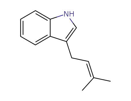 3-(dimethylallyl)indole