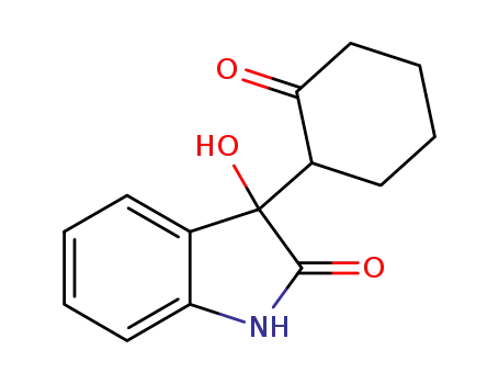 3-hydroxy-3-(2-oxocyclohexyl)-1,3-dihydro-2H-indol-2-one