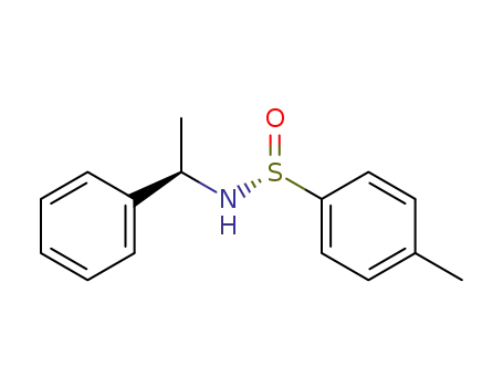 (R,R<sub>S</sub>)-N-α-methylbenzyl-p-tolylsulfinamide