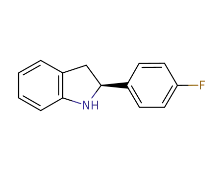 (-)-(S)-2-(4-fluorophenyl)indoline