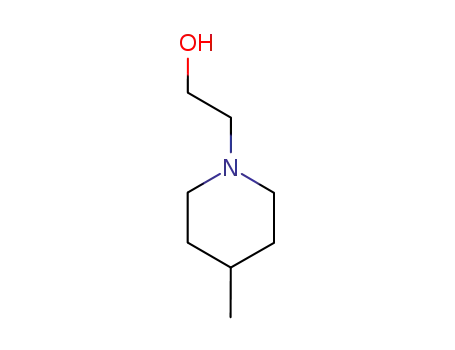 Molecular Structure of 39123-23-4 (1-Piperidineethanol, 4-methyl-)