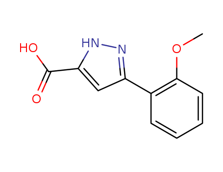 5-(2-Methoxy-phenyl)-2 H -pyrazole-3-carboxylic acid