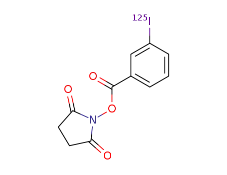 [<sup>125</sup>I]-1-[(3-iodobenzoyl)oxy]pyrrolidine-2,5-dione