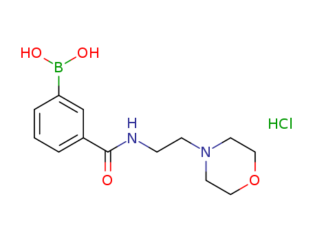 3-(2-MORPHOLINOETHYLCARBAMOYL)PHENYLBORONIC ACID HCL