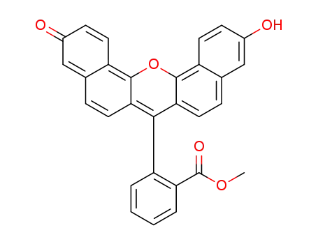 methyl 2-(11-hydroxy-3-oxo-3H-dibenzo[c,h]xanthen-7-yl)benzoate