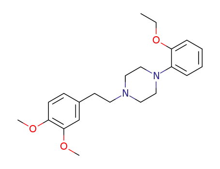 Piperazine, 1-(3,4-dimethoxyphenethyl)-4-(o-ethoxyphenyl)-
