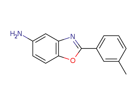 Molecular Structure of 293738-20-2 (2-(3-METHYLPHENYL)-1,3-BENZOXAZOL-5-AMINE)