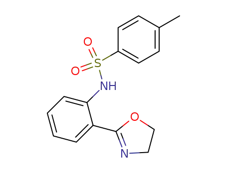 Benzenesulfonamide, N-[2-(4,5-dihydro-2-oxazolyl)phenyl]-4-methyl-