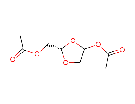 ((2S)-4-acetoxy-1,3-dioxolan-2-yl)methyl acetate